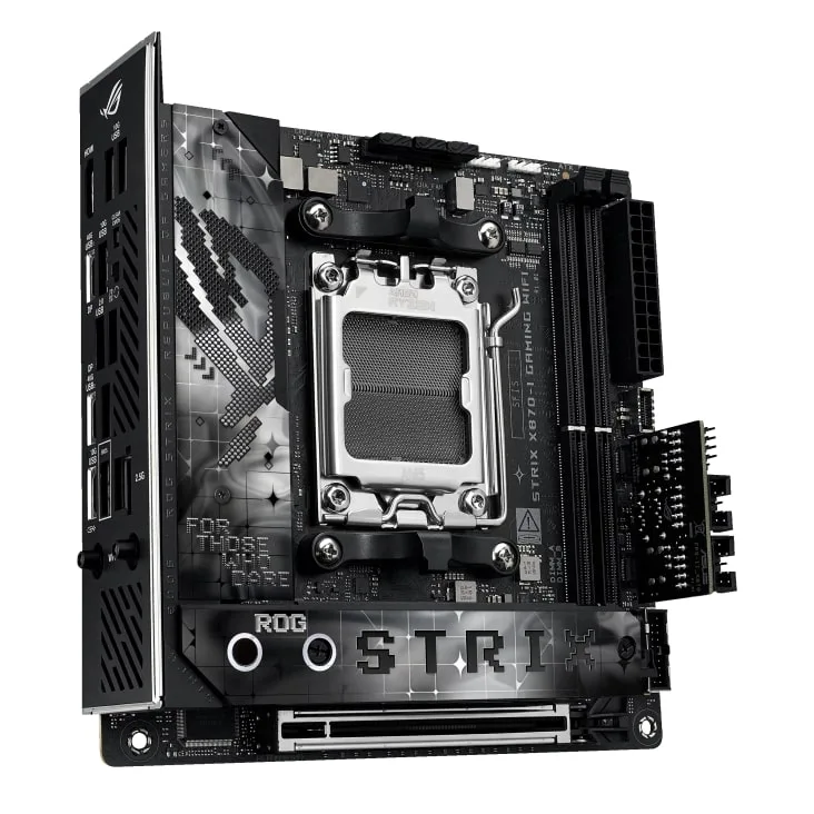 Материнская плата ASUS ROG STRIX X870-I GAMING WIFI sAM5 X870 2xDDR5 M.2 HDMI Wi-Fi BT mITX