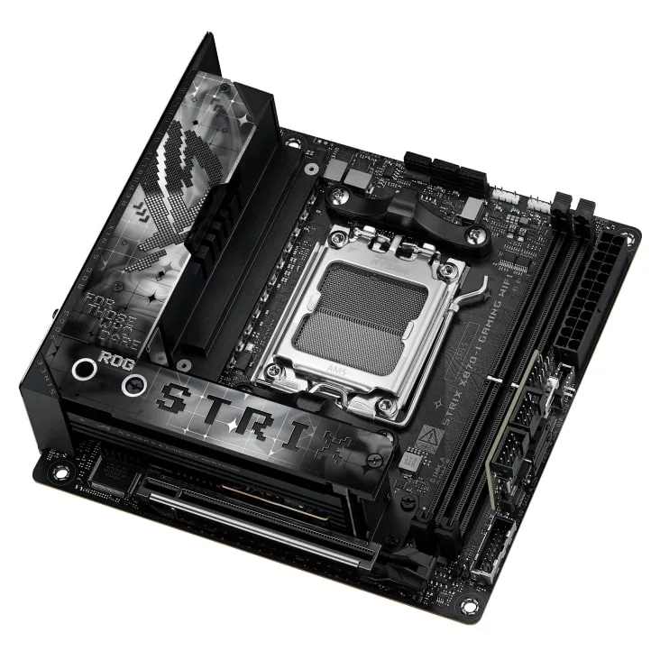Материнская плата ASUS ROG STRIX X870-I GAMING WIFI sAM5 X870 2xDDR5 M.2 HDMI Wi-Fi BT mITX