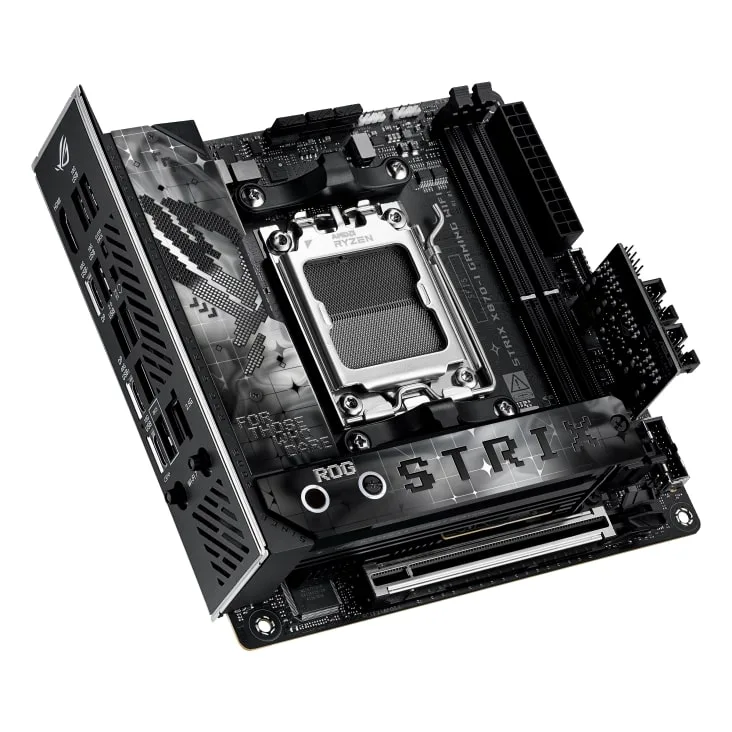Материнская плата ASUS ROG STRIX X870-I GAMING WIFI sAM5 X870 2xDDR5 M.2 HDMI Wi-Fi BT mITX