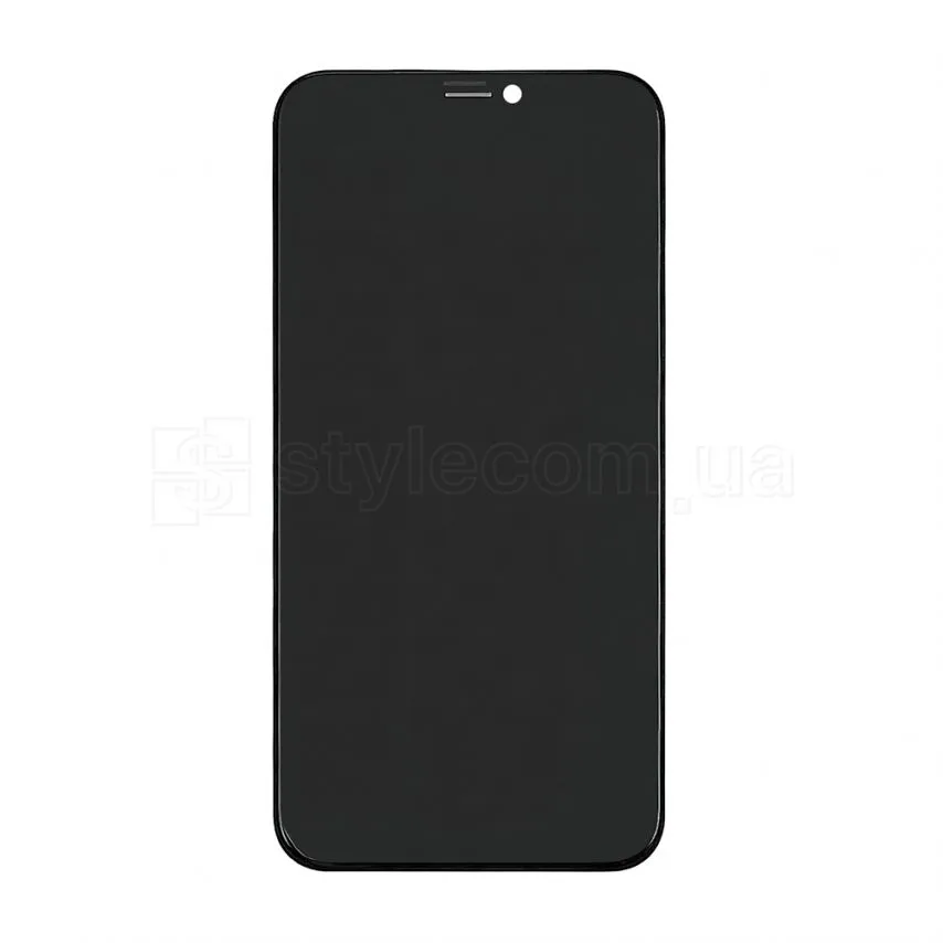 Дисплей LCD высокого качества IPS 5,8 дюйма черный для iPhone Xs с сенсорным экраном.