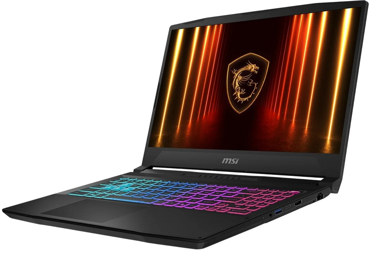 Ноутбук MSI ігровий 15.6" IPS QHD Intel i7 32GB SSD 1TB чорний