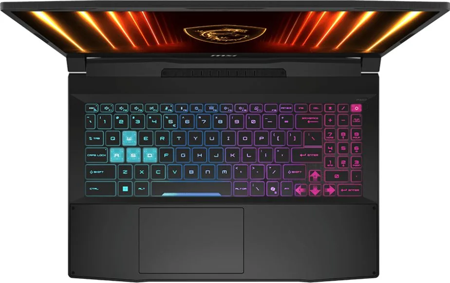 Ноутбук MSI ігровий 15.6" IPS QHD Intel i7 32GB SSD 1TB чорний