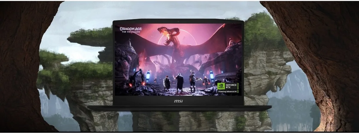 Ноутбук MSI ігровий 15.6" IPS QHD Intel i7 32GB SSD 1TB чорний