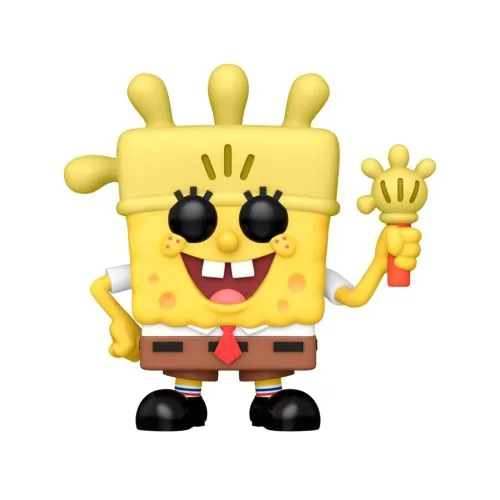 Ігрова фігурка Funko POP Губка Боб з рукавичкою-ліхтариком для дітей та дорослих