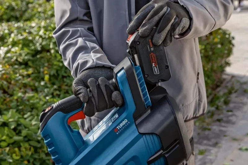Акумуляторний садовий повітродув Bosch Professional AdvancedLeafBlower 18В-750, швидкість 198 км/год, вага 2.8 кг, без акумулятора