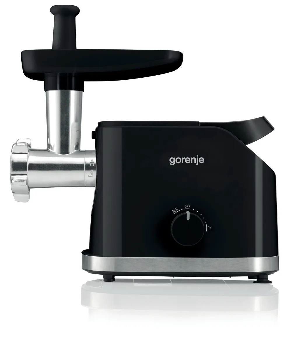 М'ясорубка Gorenje 1800 Вт 2,1 кг/хв Метал Чорна