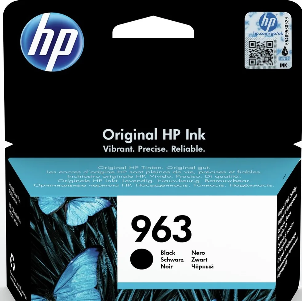 Картридж струйный HP No.963 OJPro 9010/9013/9020/9023 Черный