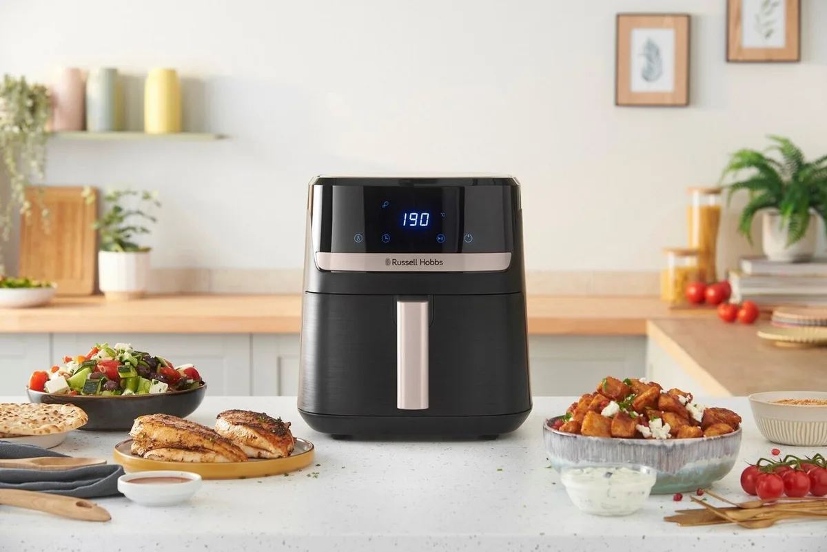 Мультипіч Russell Hobbs пластик 5,5 л чорна 1500 Вт сенсорне управління 9 програм