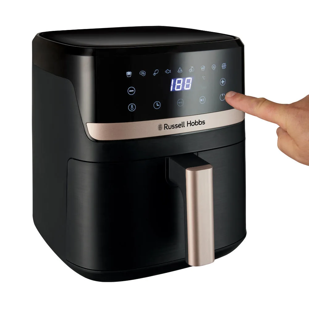 Мультипіч Russell Hobbs пластик 5,5 л чорна 1500 Вт сенсорне управління 9 програм