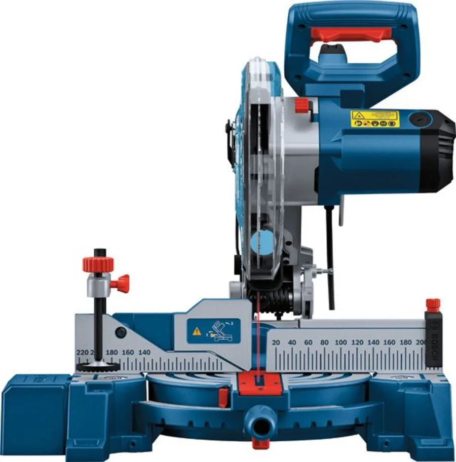 Пила торцювальна Bosch 254 мм 1750 Вт деревина алюміній