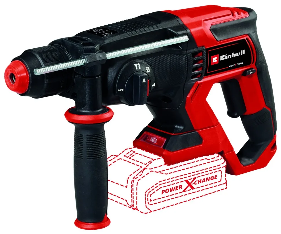 Акумуляторний перфоратор Einhell 18В 1.8Дж без АКБ та зарядного пристрою ударне свердління довбання