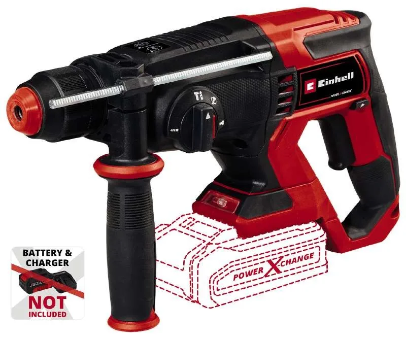 Акумуляторний перфоратор Einhell 18В 1.8Дж без АКБ та зарядного пристрою ударне свердління довбання