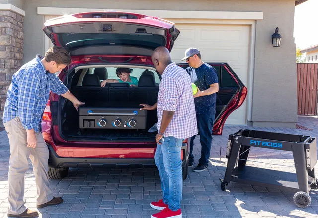 Портативний газовий гриль Pit Boss 3 пальники кераміка 3458 см²
