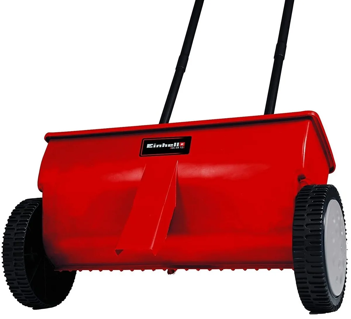 Сівалка Einhell GC-SR з шириною розкиду 0,45 м та об'ємом контейнера 12 л.