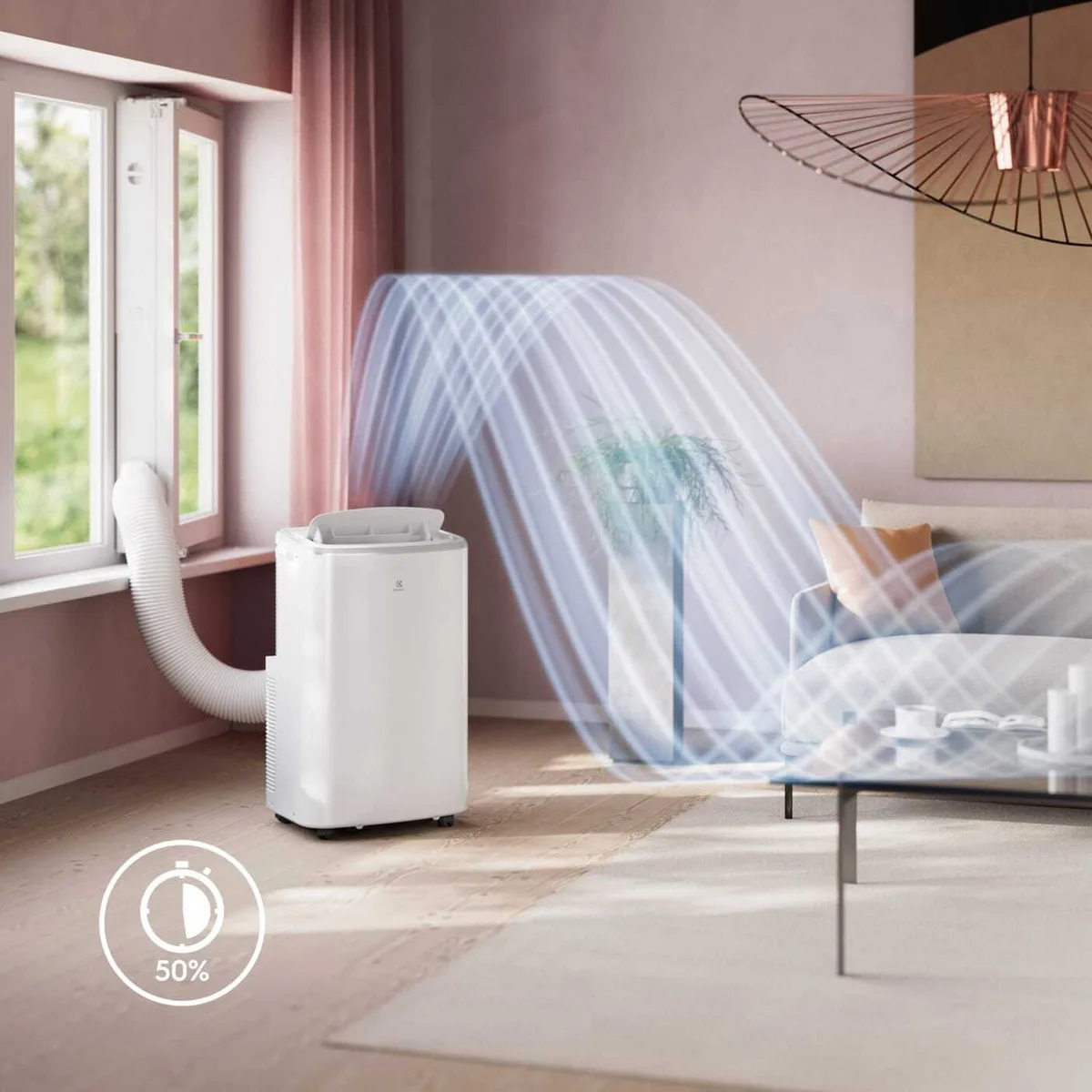 Комплект высококачественного монтажа Electrolux для портативного кондиционера