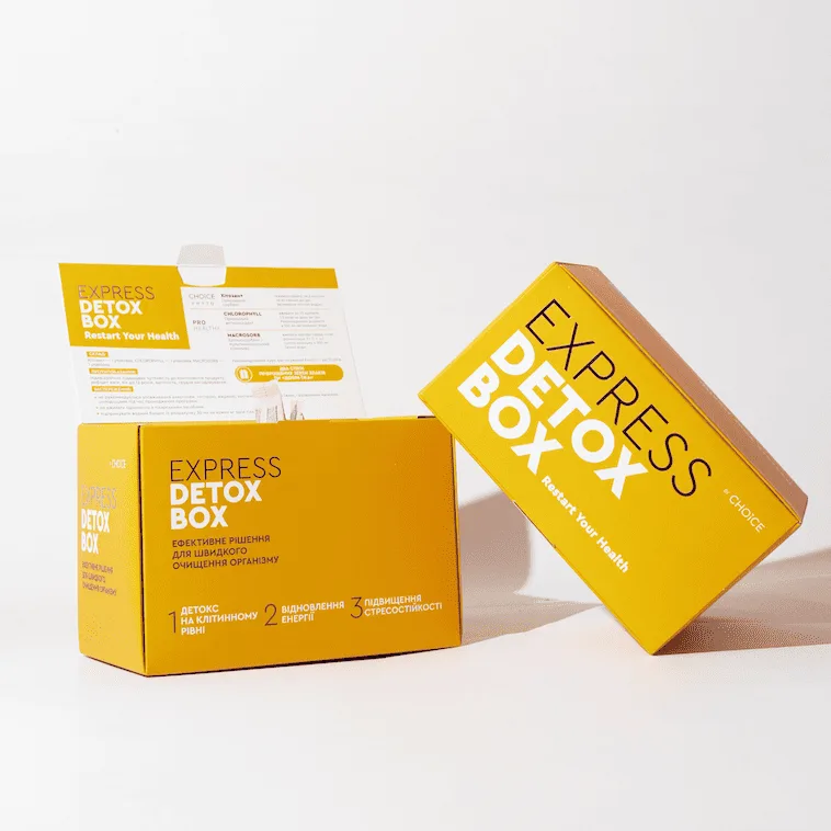 Choice Набір EXPRESS DETOX BOX для швидкого очищення та відновлення організму Чойс