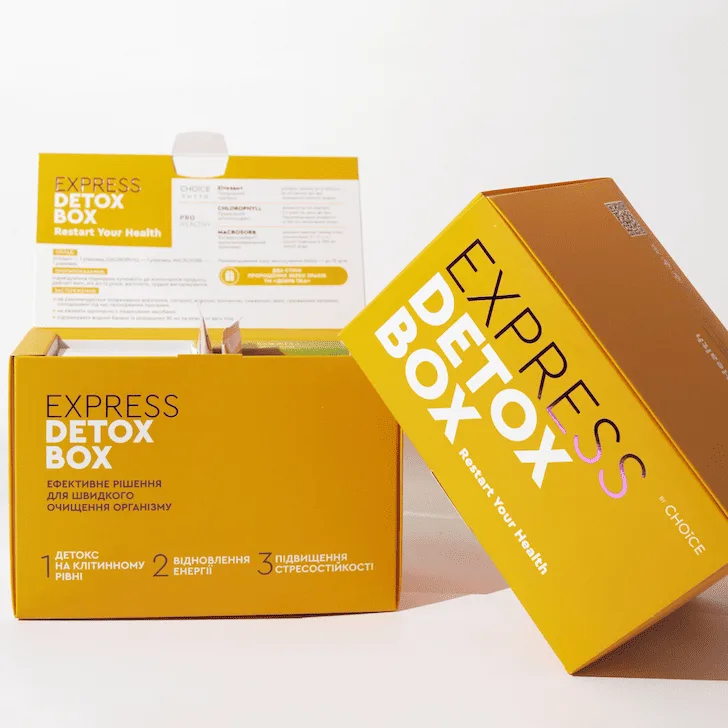 Choice Набір EXPRESS DETOX BOX для швидкого очищення та відновлення організму Чойс