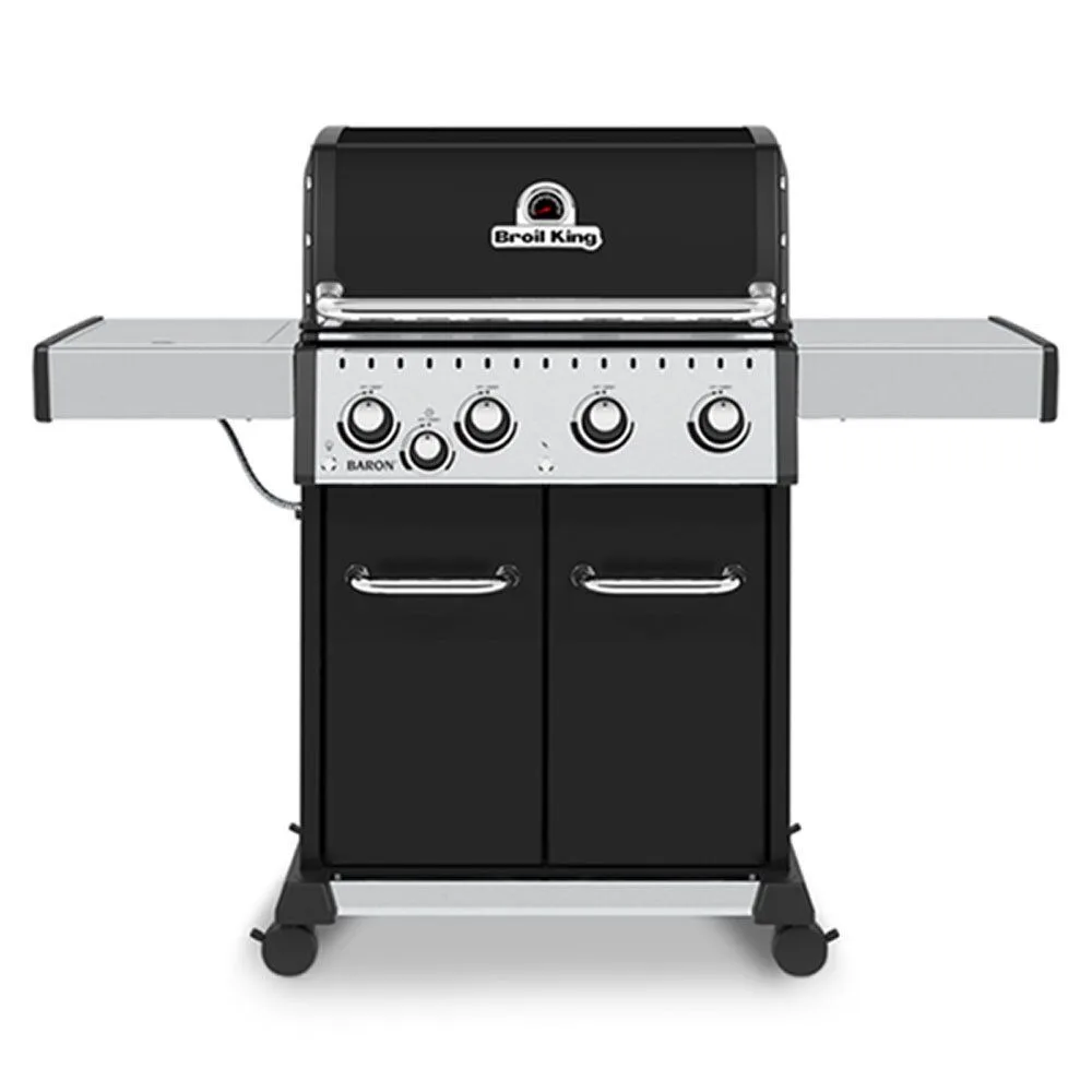 Газовий гриль Broil King Нержавіюча сталь 145х61 см Чорний