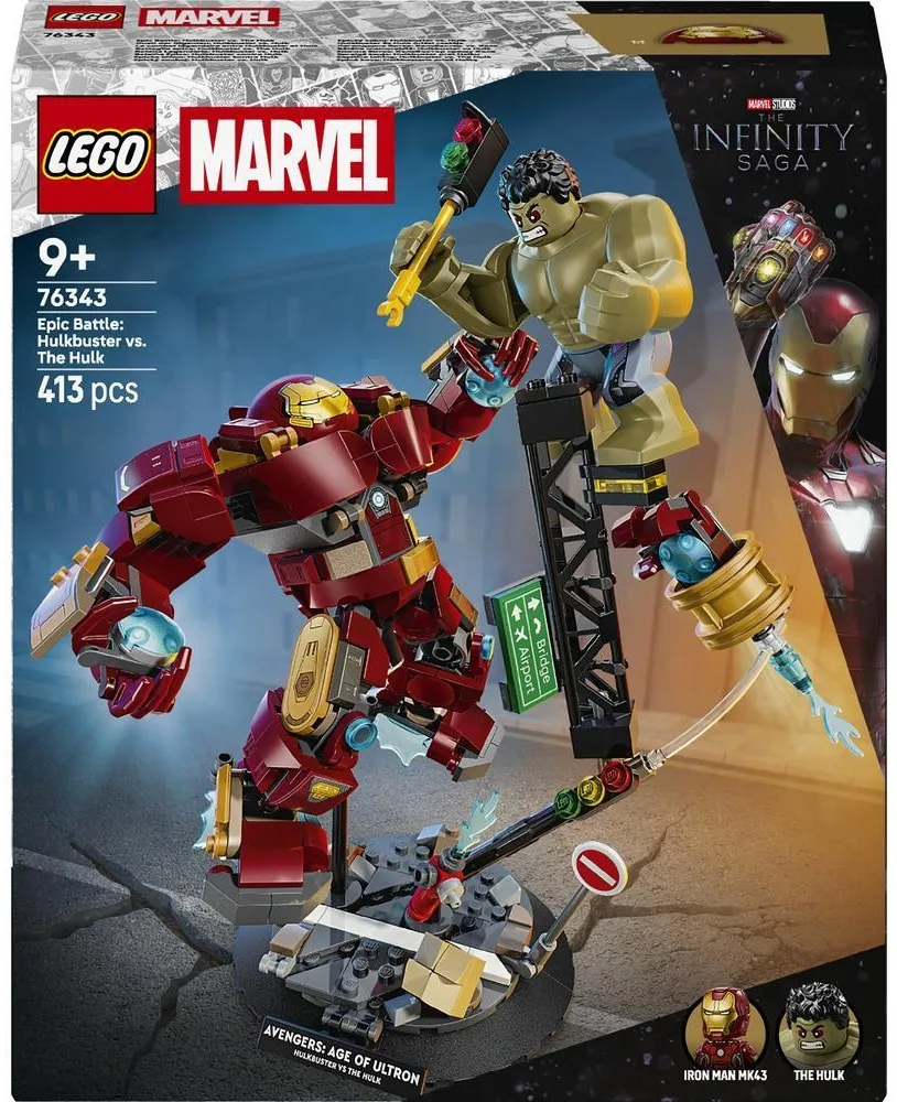 Конструктор LEGO Super Heroes Легендарна битва: Халкбастер vs. Халк