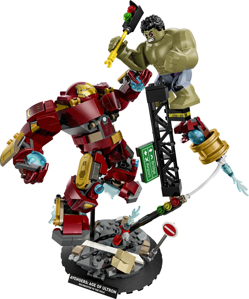 Конструктор LEGO Super Heroes Легендарна битва: Халкбастер vs. Халк