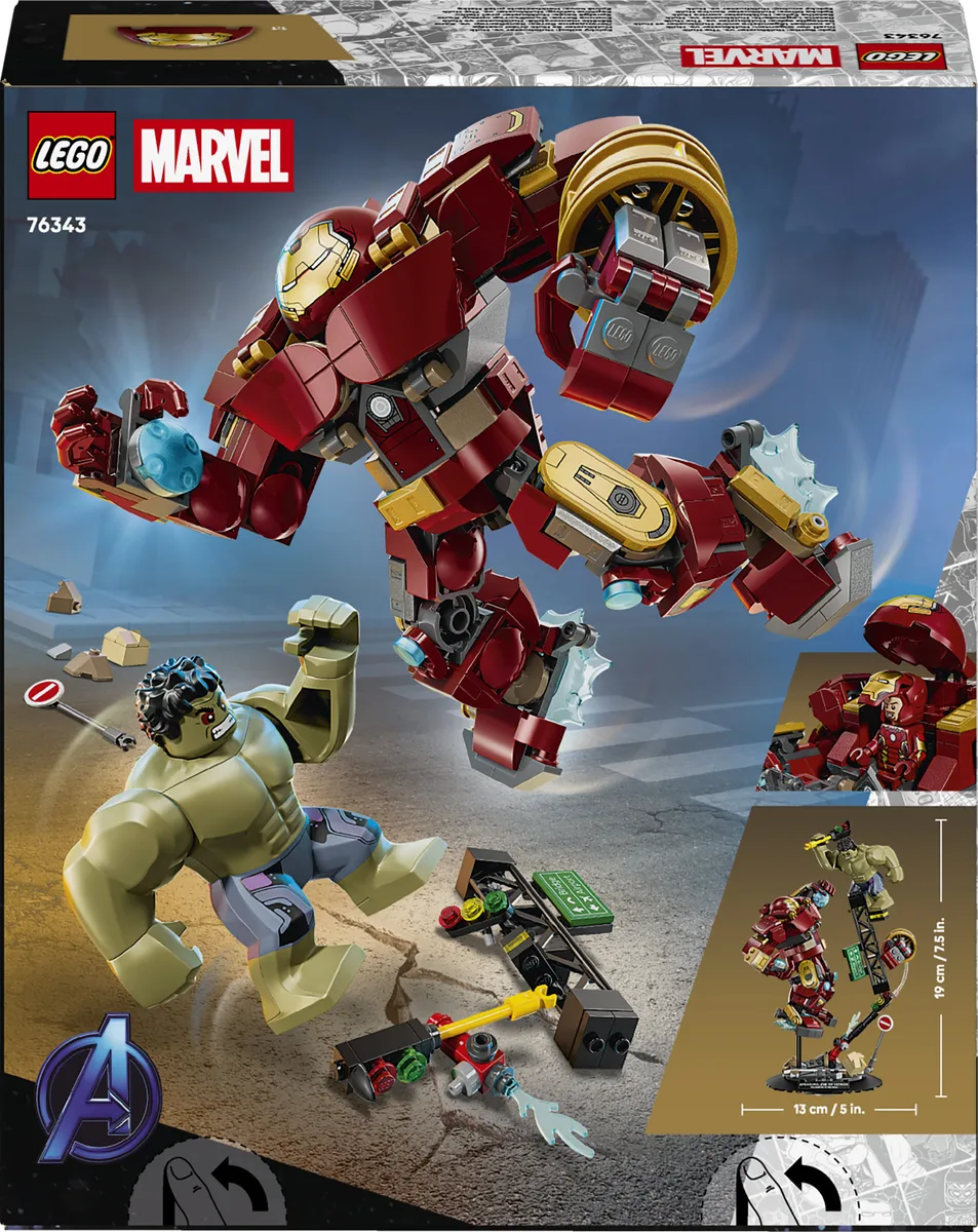 Конструктор LEGO Super Heroes Легендарна битва: Халкбастер vs. Халк