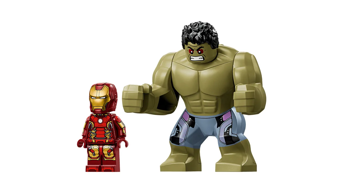 Конструктор LEGO Super Heroes Легендарна битва: Халкбастер vs. Халк