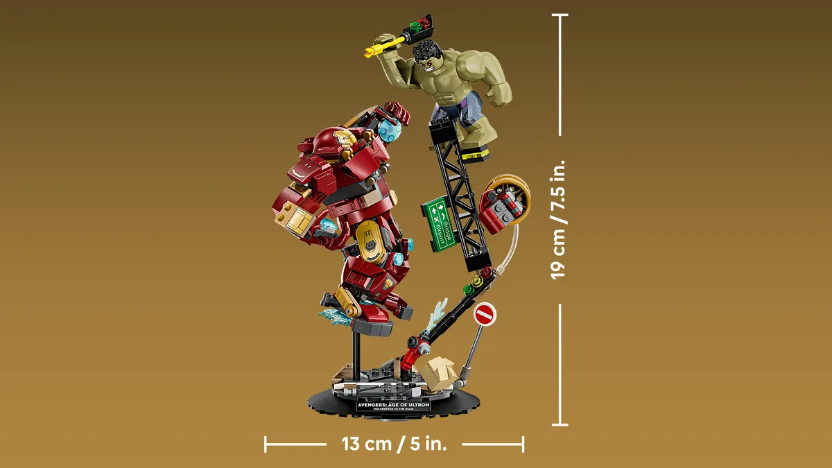 Конструктор LEGO Super Heroes Легендарна битва: Халкбастер vs. Халк