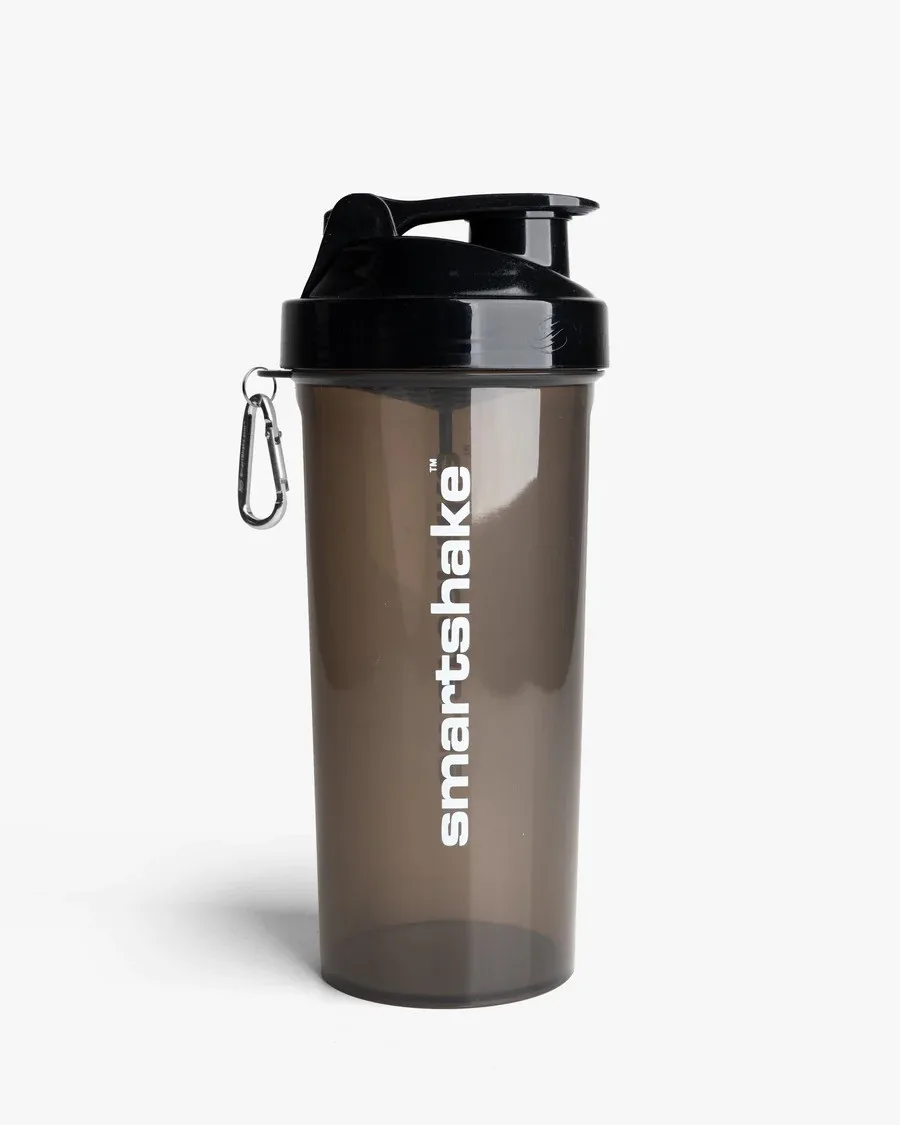 Шейкер спортивний SmartShake пластик 1000 мл чорний