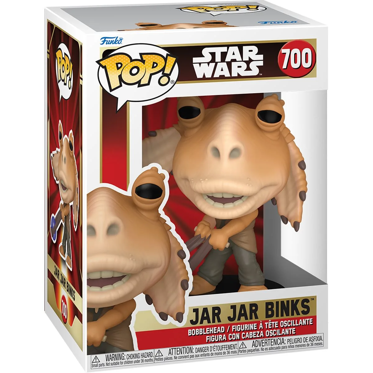 Фигурка Funko POP Star Wars: PM 25th - Джар Джар Бинкс с Бумой Мячами