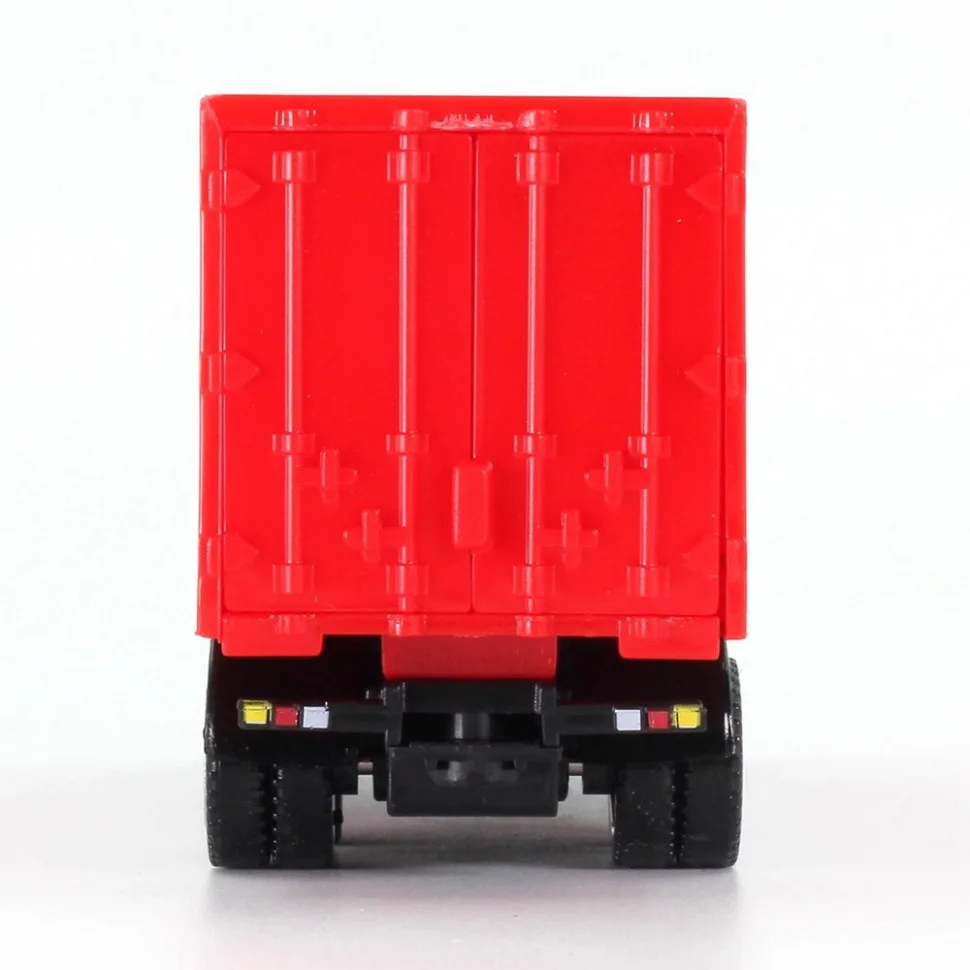Автомодель дитяча металева 1:64 Scania Нова Пошта червона