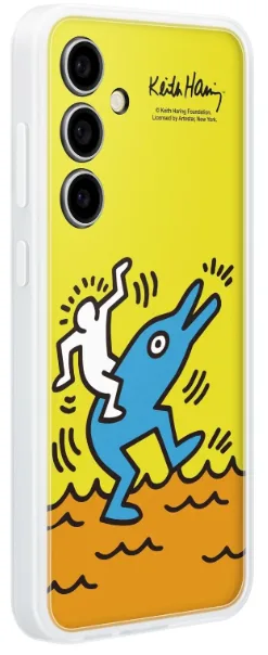 Чохол Samsung полікарбонат жовтий для S24 FE