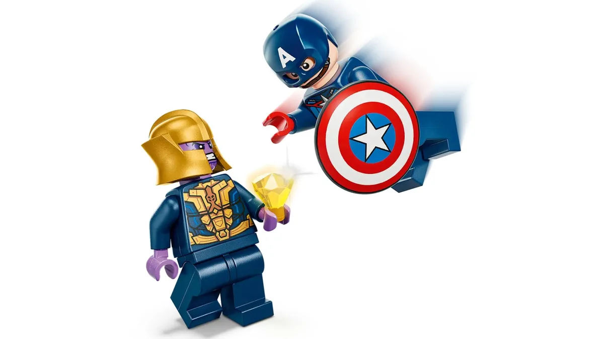 Конструктор LEGO Super Heroes Капітан Америка проти Таноса