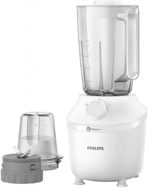 Стаціонарний блендер Philips 450 Вт пластик 1 л білий