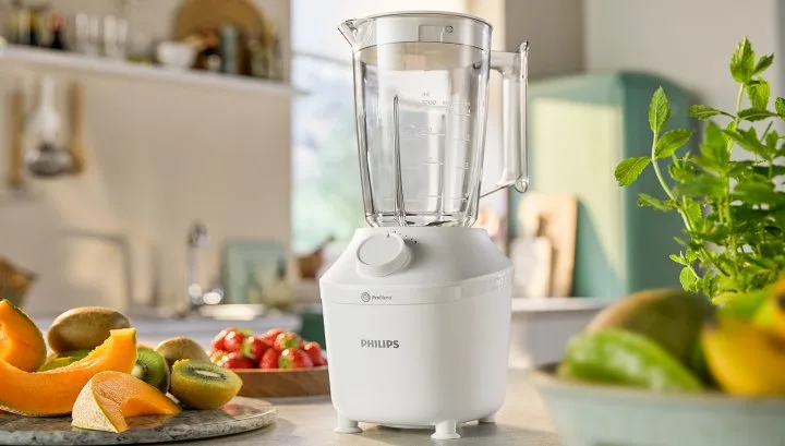Стаціонарний блендер Philips 450 Вт пластик 1 л білий