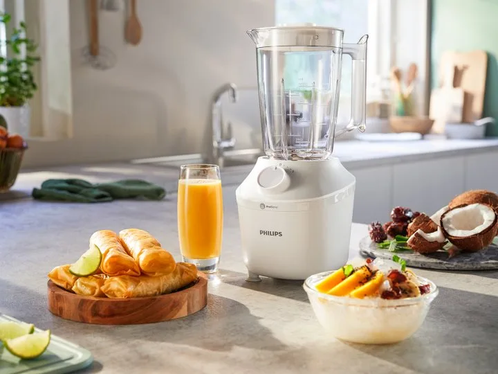 Стаціонарний блендер Philips 450 Вт пластик 1 л білий
