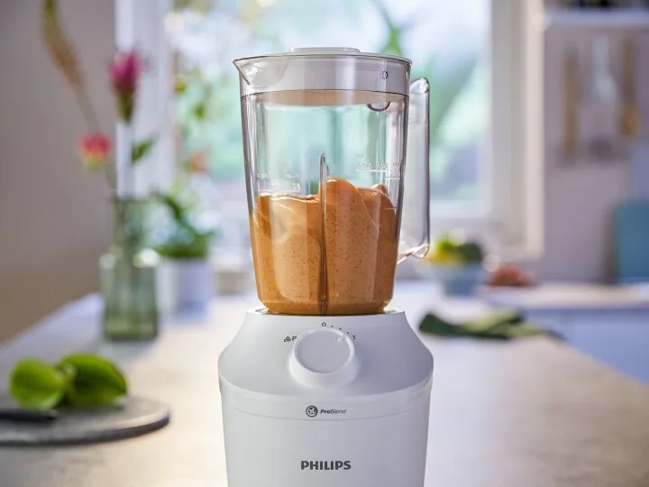 Стаціонарний блендер Philips 450 Вт пластик 1 л білий