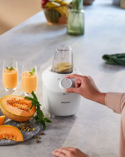 Стаціонарний блендер Philips 450 Вт пластик 1 л білий