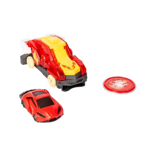 Машинка-трансформер SCREECHERS WILD Hellfire Tiger игрушка сальто 360 градусов для детей трансформер