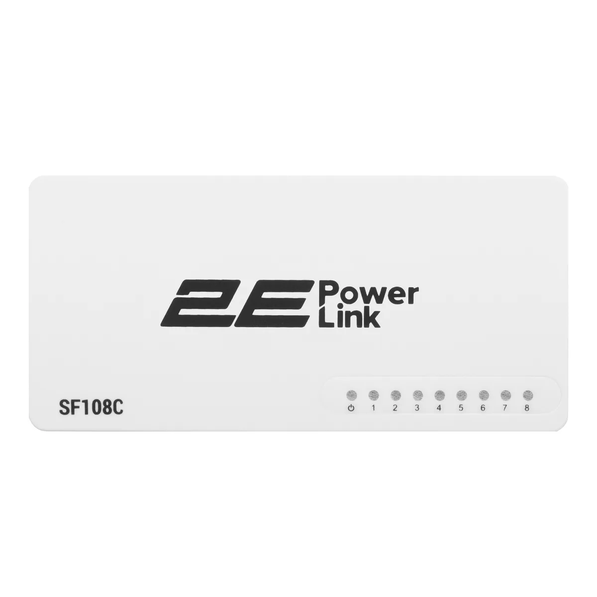 Комутатор 2E PowerLink SF108C, 8xFE, Некерований