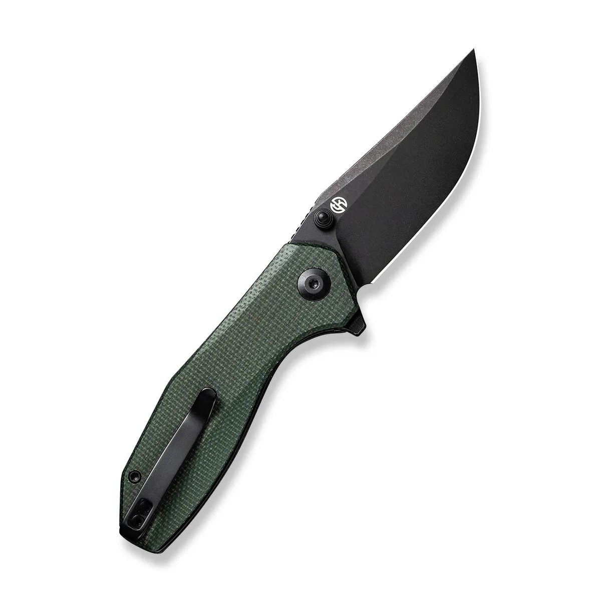Ніж складаний кишеньковий Civivi 14C28N 75 мм Micarta зелений