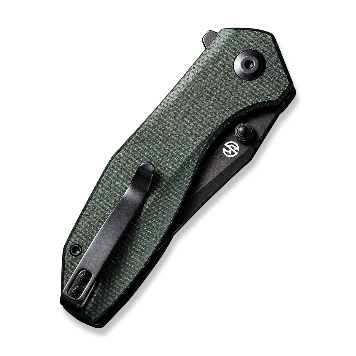 Ніж складаний кишеньковий Civivi 14C28N 75 мм Micarta зелений