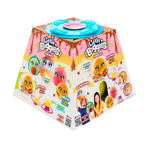 Игровой набор Biggies надувной бургер с насосом для детей.