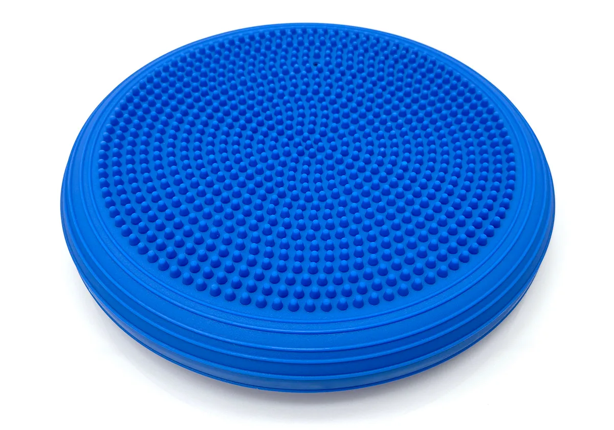 Балансувальна подушка масажна EasyFit PVC 32 см Синя