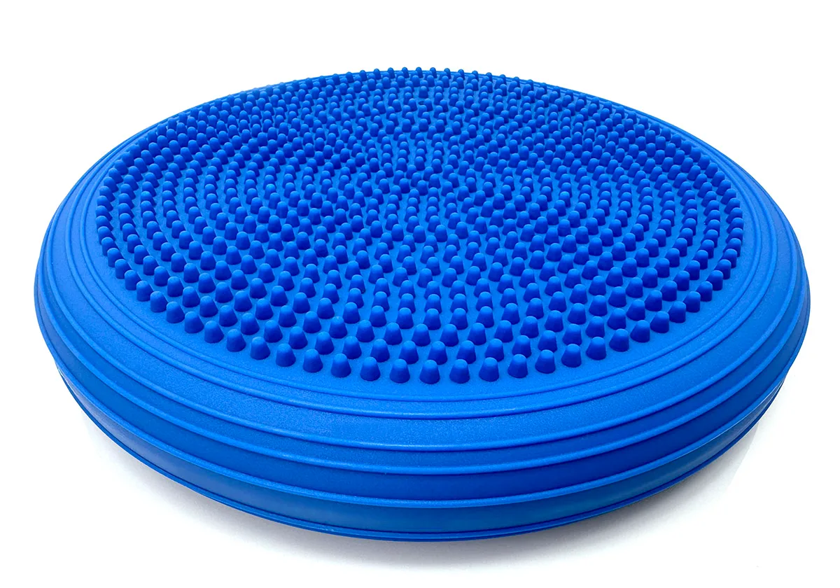 Балансувальна подушка масажна EasyFit PVC 32 см Синя