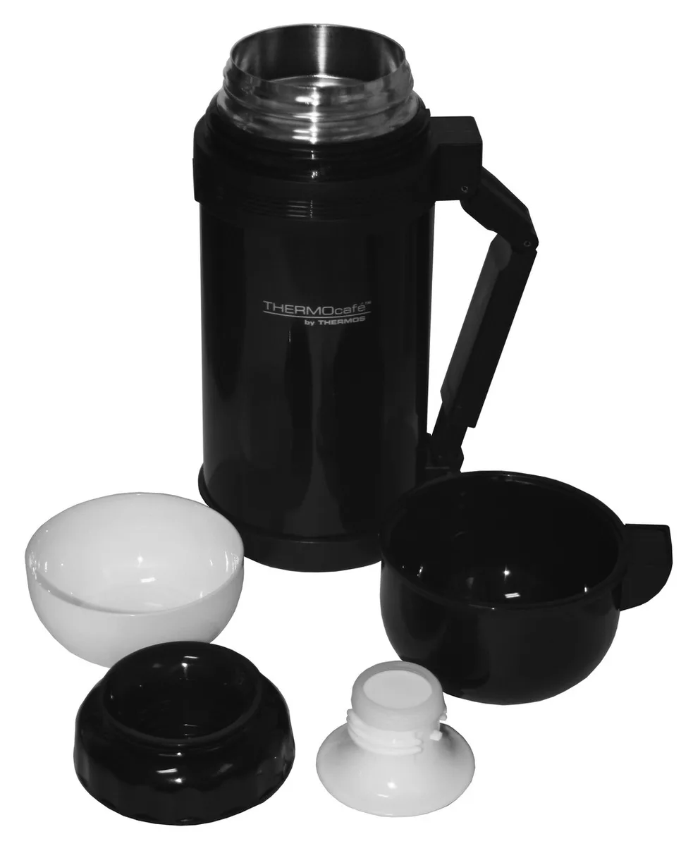 Термос Thermos нержавіюча сталь 1,2 л чорний