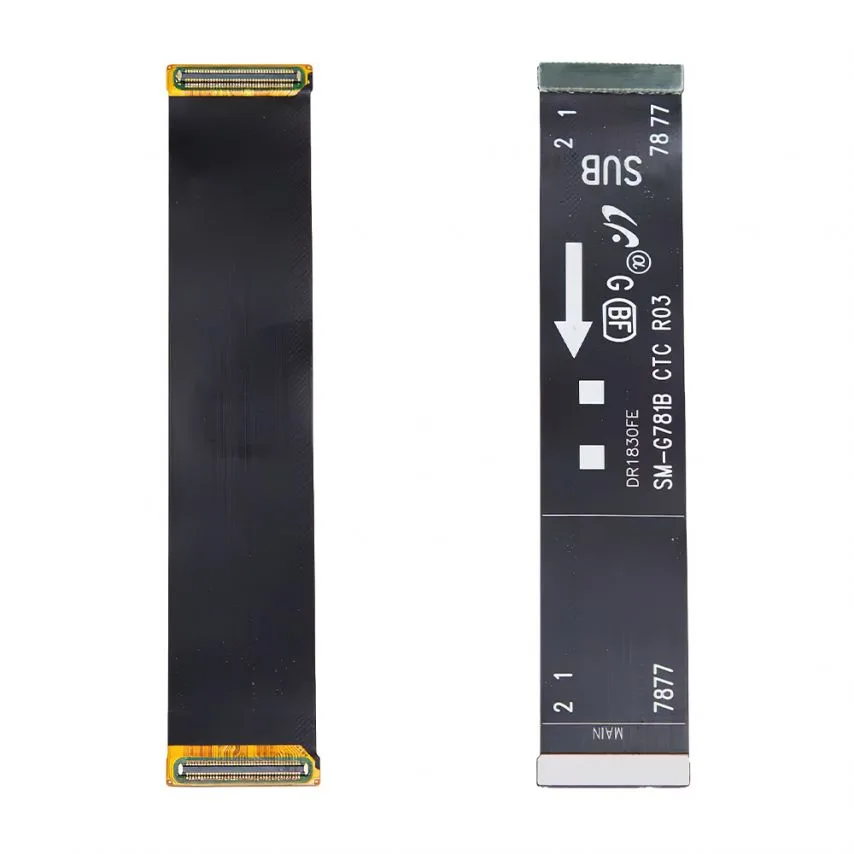 Шлейф міжплатний Samsung High Quality для Galaxy S20 FE 5G 2020 30 см Чорний
