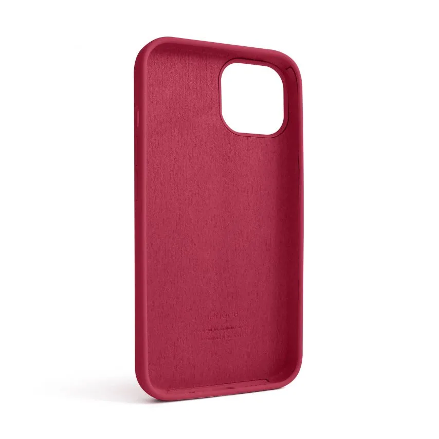 Чохол Silicone Case для Apple iPhone 14 силіконовий червоний