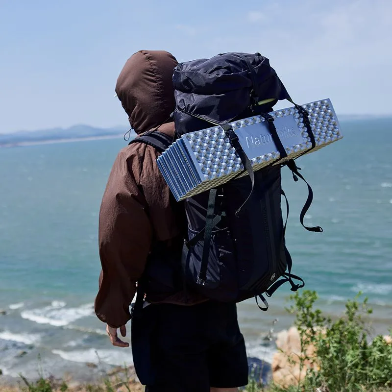 Коврик складной Naturehike алюминиевая пленка 200х65х2 см бежевый