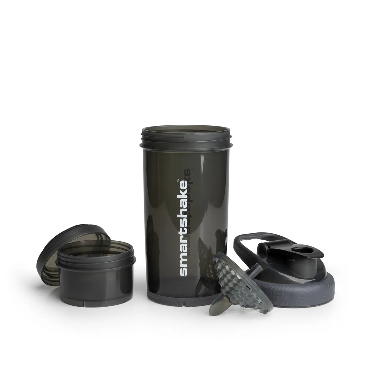 Шейкер спортивний SmartShake 750 мл пластик чорний