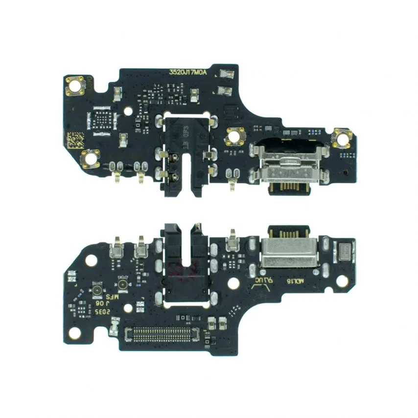 Шлейф нижня плата Xiaomi High Quality 3,5 мм Чорний